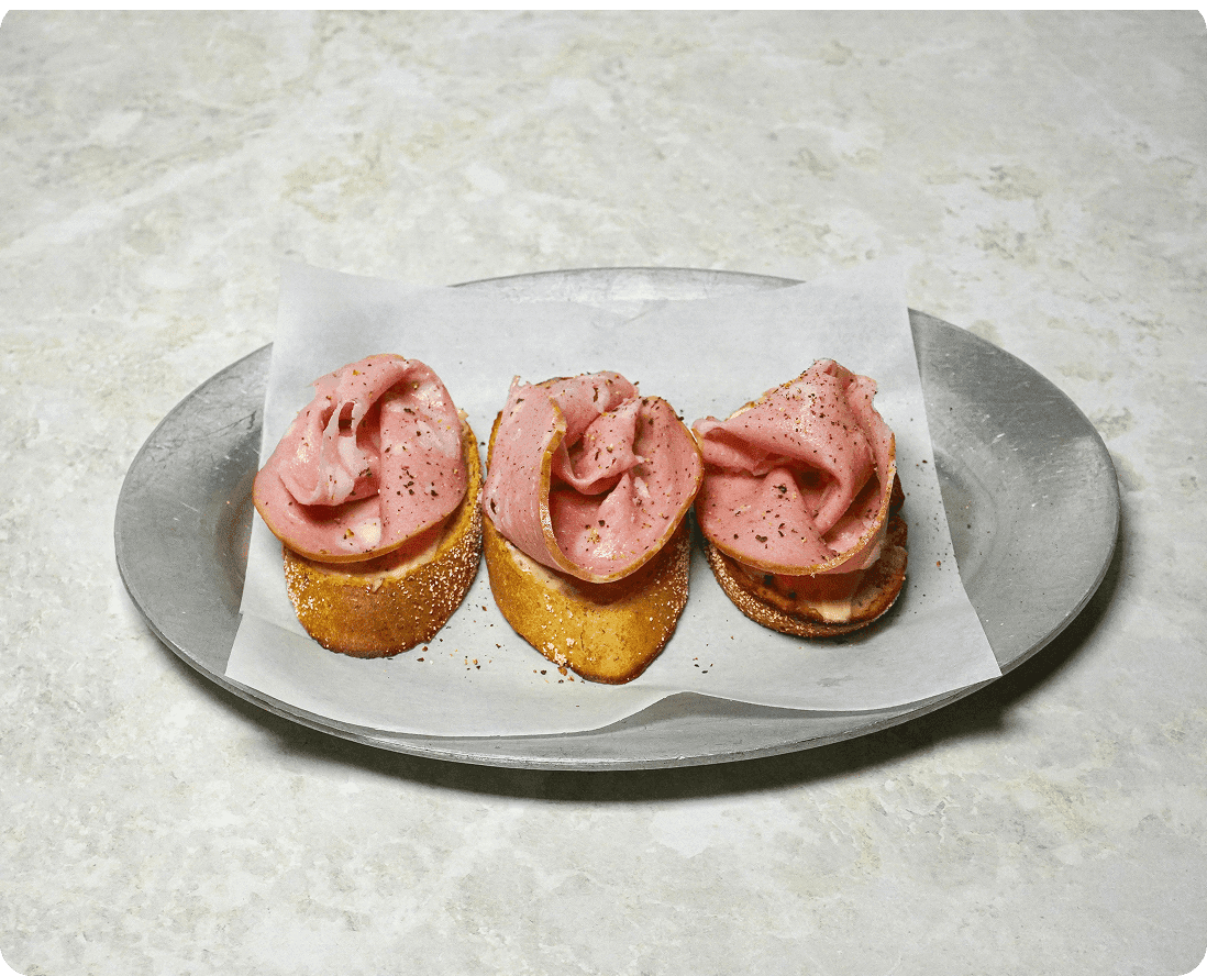 Бутерброды с мортаделлой