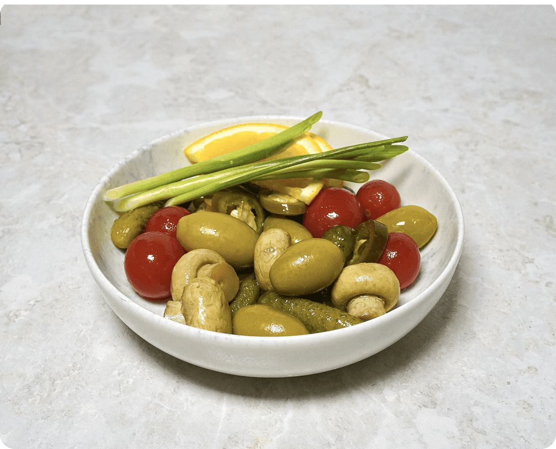 Овощи маринованные