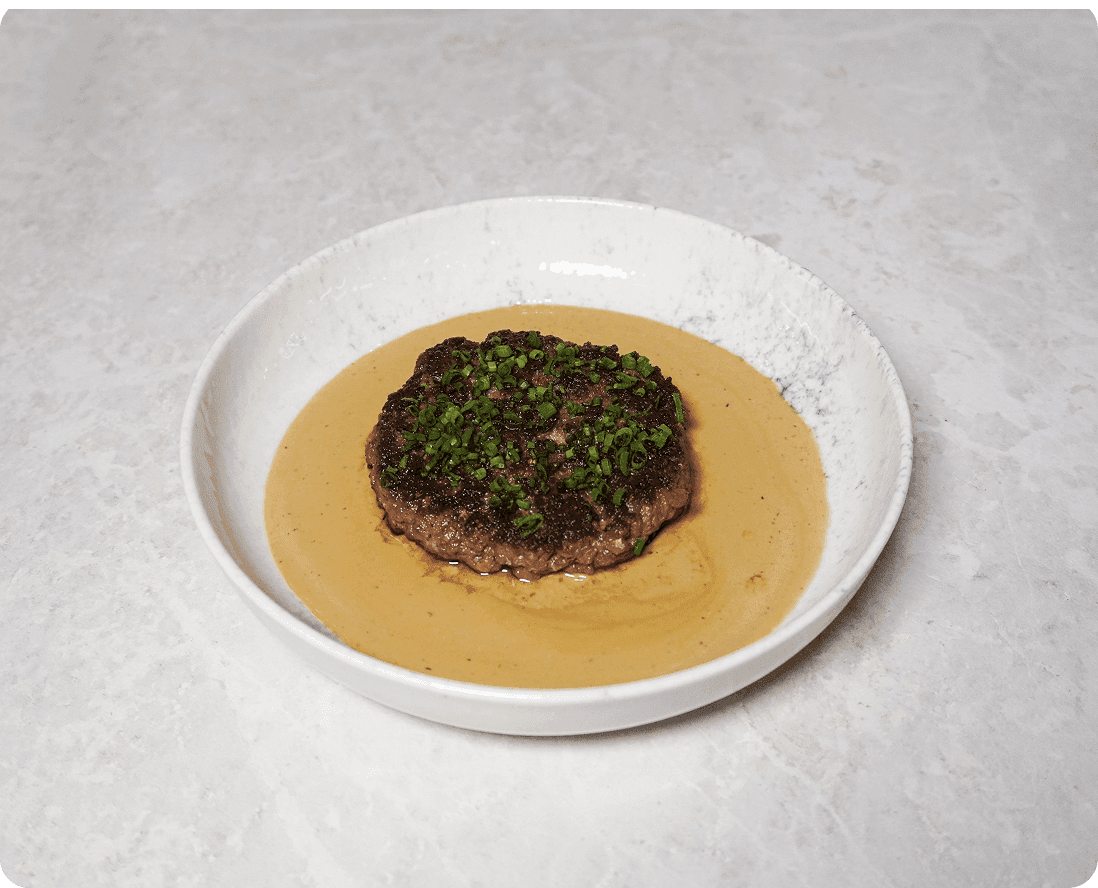 Котлета в соусе «блэк пеппер»